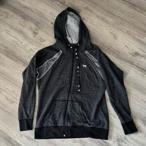 Pink Dark Gray ZipUp